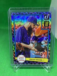 2016 Panini Donruss 1982 Design Holometric /299 Dallas Keuchel #D82-6