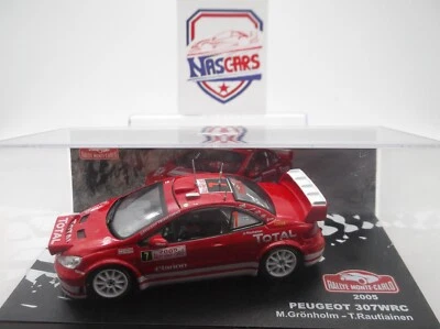 1/43 Rallye Monte-Carlo 2005 Peugeot 307 WRC #7 Grönholm-Rautiainen IXO/Altaya - Photo 1/4