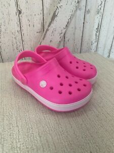 Crocs Kids' Bright Pink Classic Clogs  Water Shoes  Kids' Shoes 2