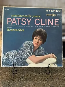 Patsy Cline Sentimentally Yours Vinyl LP Record Decca 1962 - Picture 1 of 6