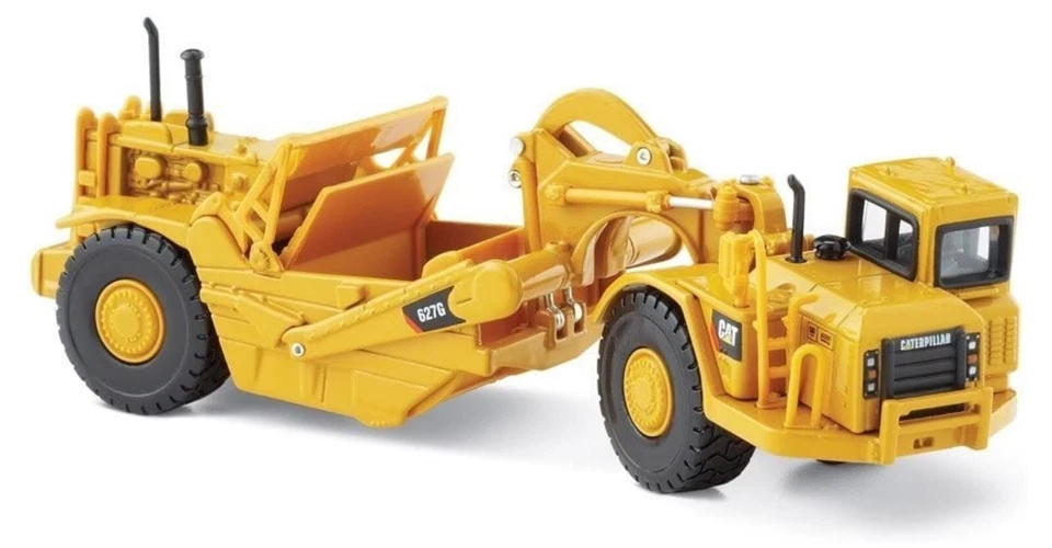 Rascador de tractor de ruedas Caterpillar 627G escala 1:87 modelo fundido a presión - Norscot 55134 Foto 1 de 1