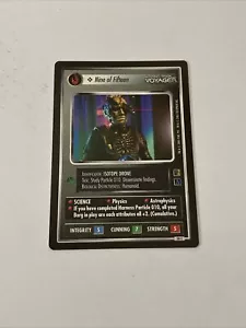 Star Trek CCG Personnel Borg Nine Of Fifteen Black Boarder Voyager - Picture 1 of 1