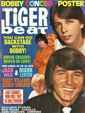 TIGER BEAT - Bobby Sherman, Mod Squad, David Cassidy & More - September 1970 