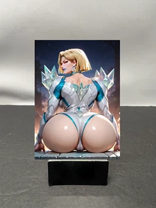 Emma Grace Frost White Queen Marvel Waifu Anime Custom Art Trading Card w4829 - Bild 1 von 2