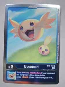 Digimon Card Game Single BT1-003 R Upamon Resurgence Reprint - Picture 1 of 2