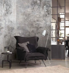 Fotomural Rasch Vellón Gris Claro Industrial Usado-Aspecto Shabby 429640 (28,45€/1m²) - Imagen 1 de 1