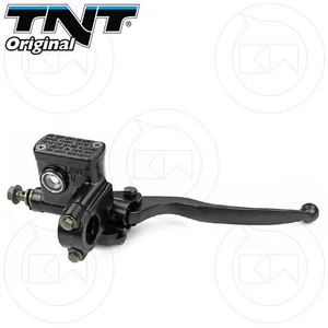 POMPA FRENO DESTRA ANTERIORE NERA UNIVERSALE MOTO SCOOTER ENDURO TRIAL NAKED - Imagen 1 de 2
