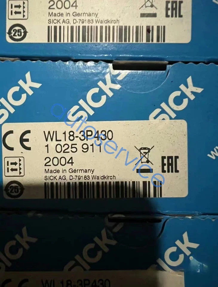 New SICK Photoelectric Switch sensor WL18-3P430 By Fedex or DHL - Image 1 of 1