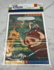 Nuevo De Colección El Rey León Hakuna Matata Fiesta de Cumpleaños 8 Bolsas de Golosinas Sacos Disney - Imagen 1 de 7