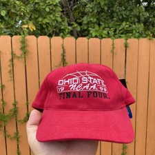 NWT Ohio State Buckeyes 1999 NCAA Basketball Final Four Strapback Hat NEW OSFA