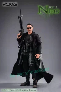 PCTOYS 1/12 PC014 The Matrix Neo Keanu Reeves 6'' Action Figure Collection1.0 - Picture 1 of 8