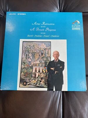 ARTUR RUBINSTEIN A FRENCH PROGRAM RCA VICTOR LSC-2751 - Image 1 of 4