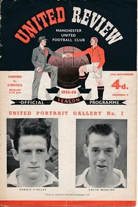 Manchester United v Chelsea 1955/1956 - United Championship season! - Picture 1 of 1