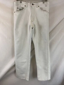 Vintage Levis Silver Medal Jeans 30x29 Bleached Acid Wash 1980’s Distressed USA - Picture 1 of 12