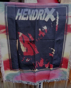NUEVA MANTA CLÁSICA JIMI HENDRIX ARE YOU EXPERIENCE TALLA 48" X 58" ALFOMBRA GRANERO - Imagen 1 de 4