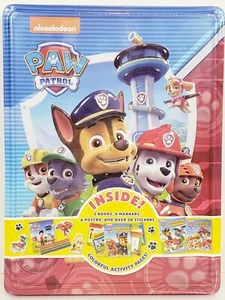 Spin Master Nickelodeon Paw Patrol Embossed Tin Colorful Activity Kit - Picture 1 of 7