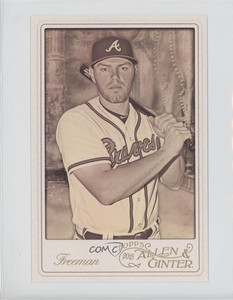 2015 Topps Allen & Ginter's Box Loader Freddie Freeman #B-9