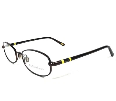 Monturas de gafas para niños Polo Ralph Lauren 8030 104 marrón borde completo redondo 44-15-125 Foto 1 de 4
