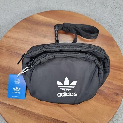 Adidas Originals черный логотип Sport талии фестиваль открытый FannyPack сумка через плечо - Изображение 1 из 4