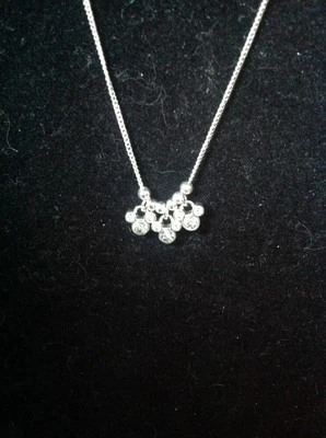 Disney Mickey Mouse Colgantes Estrás 17 en Tono Plata... Foto 1 de 3