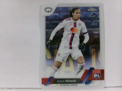 2022-23 Topps Chrome UEFA Women's Champions League #91 Wendie Renard - Image 1 of 2