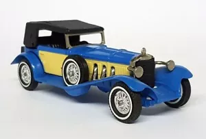 Matchbox Y-16 1928 Mercedes SS Light Blue / Beige White Tyres Made in England - Bild 1 von 6