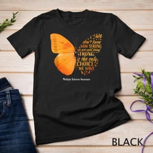 MS Gifts Mujeres Mamá Esposa Adorable Esclerosis Múltiple Conciencia Camiseta Unisex - Imagen 1 de 15