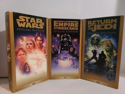 Starwars Trilogy Golden VHS Box Set - Image 1 of 4