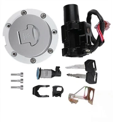 Juego de llaves de bloqueo de asiento con tapa de combustible interruptor de encendido Honda CBR600RR/1000RR 2008-2014. Foto 1 de 4