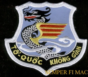 SOUTH VIETNAM AIR FORCE PATCH DRAGON VETERAN WAR ARVN PIN UP US AIR FORCE VET - Imagen 1 de 12
