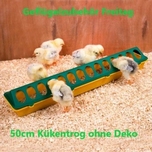 Kükenfuttertrog 50 cm aus Kunststoff - Bild 1 von 2