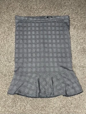 Saia Torrid Fit & Flare 16 Stretch Office Business Casual Feminina Clássica Preppy - Imagem 1 de 4