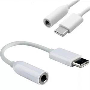 USB-C Type C Adapter Port to 3.5mm Aux Jack Ear/Headphone for Samsung Huawei c - Picture 1 of 8