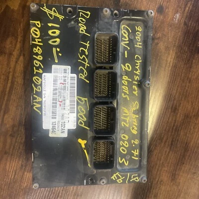 P04896102AN ORDENADOR DE CONTROL DEL MOTOR 2004 CHRYSLER SEBRING Foto 1 de 3