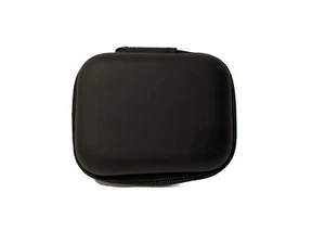 Portable Soft Matte Black Hard Case Storage Pouch to Carry Cables, Earbuds, etc. - Picture 1 of 6