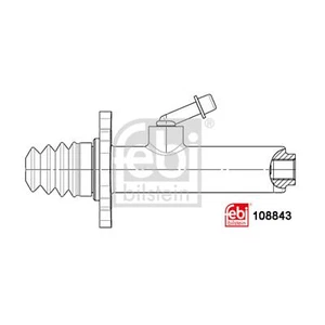 Clutch Master Cylinder Febi 108843 Top German Quality - Picture 1 of 6