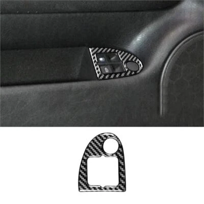 Carbon Fiber Interior Rear Trunk Switch Cover Trim For Volkswagen Golf 1999-2004 - Изображение 1 из 4