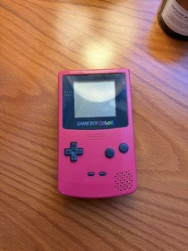 Nintendo Game Boy Color CGB-001 Handheld Console Berry Red/Magenta