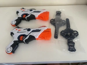 NERF Laser Ops Pro Alpha Point Laser Blaster Gun Hasbro Tested & Working - Picture 1 of 5