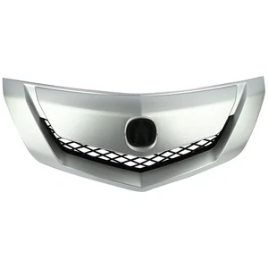 Rejilla superior delantera con acabado satinado astillado para Acura TL 75125TK4A01ZA 2009 10 2011 - Imagen 1 de 9