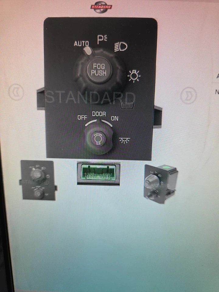 Interruptor de luz antiniebla interruptor de faros Pontiac Aztek 01-05 encendido estándar Foto 1 de 1