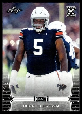 2020 LEAF DRAFT DERRICK BROWN #28 455 - Image 1 of 2