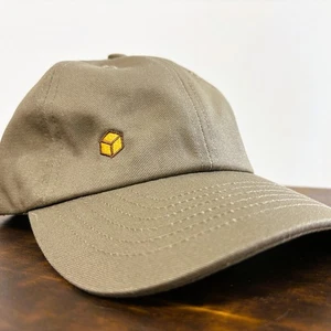 Artful Backgammon Cubes Original Baseball Cap - OLIVE - Free Size - Picture 1 of 6