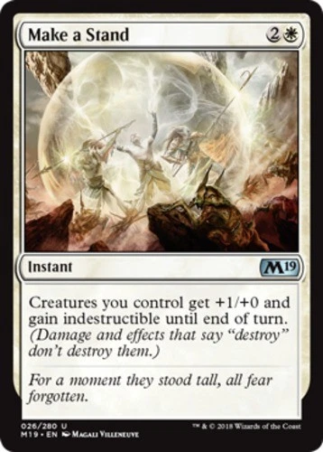 x1 Make a Stand - Core Set 2019 (M19) - NM - MTG - Image 1 of 1