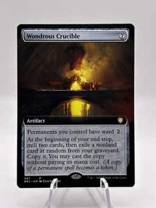 Wondrous Crucible 067 Extended Art Commander: The Brothers' War BRC MTG NM - Picture 1 of 2