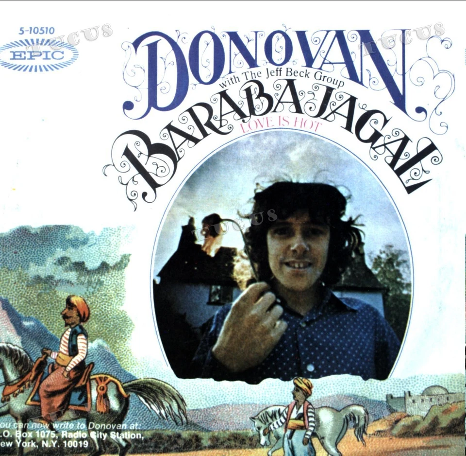 Donovan & Jeff Beck Group - Goo Goo Barabajagal (Love Is Hot) 7" (VG/VG) .* - Image 1 of 1