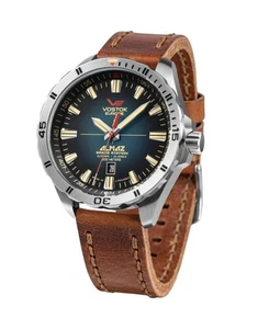 VOSTOK EUROPE Men Analog Automatic Casual Watch Classic Dress Waterproof Round S - Picture 1 of 3