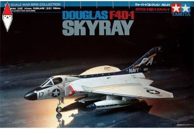 TAMIYA 1/72 DOUGLAS F4D-1 SKYRAY - Immagine 1 di 3