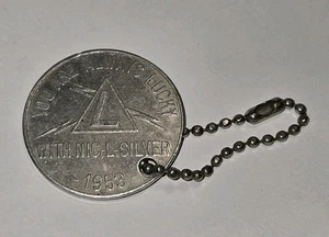 Santa Ana, CA You Are Always Lucky G/F $1 on a New Nic-L-Silver Battery Token - Picture 1 of 3