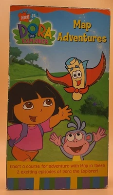 Dora the Explorer - Map Adventures VHS 2002 **Buy 2 Get 1 Free** - Image 1 of 3